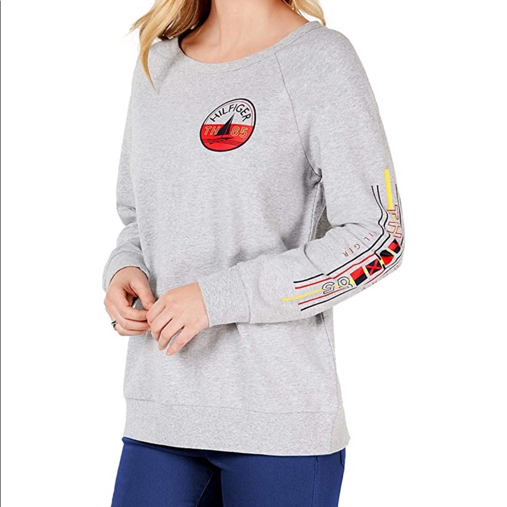 Tommy Hilfiger Regatte Grey Sweatshirt